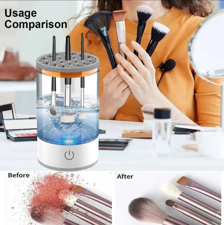 ELECTRIC MAKEUP BRUSHES CLEANER
